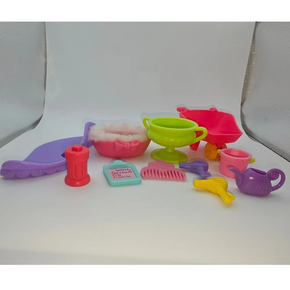 Hasbro Littlest Pet Shop Accessory Lot OS Multi Fair 2006-2009 Mixed Pieces